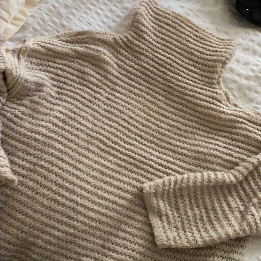 Aerie mock neck sweater